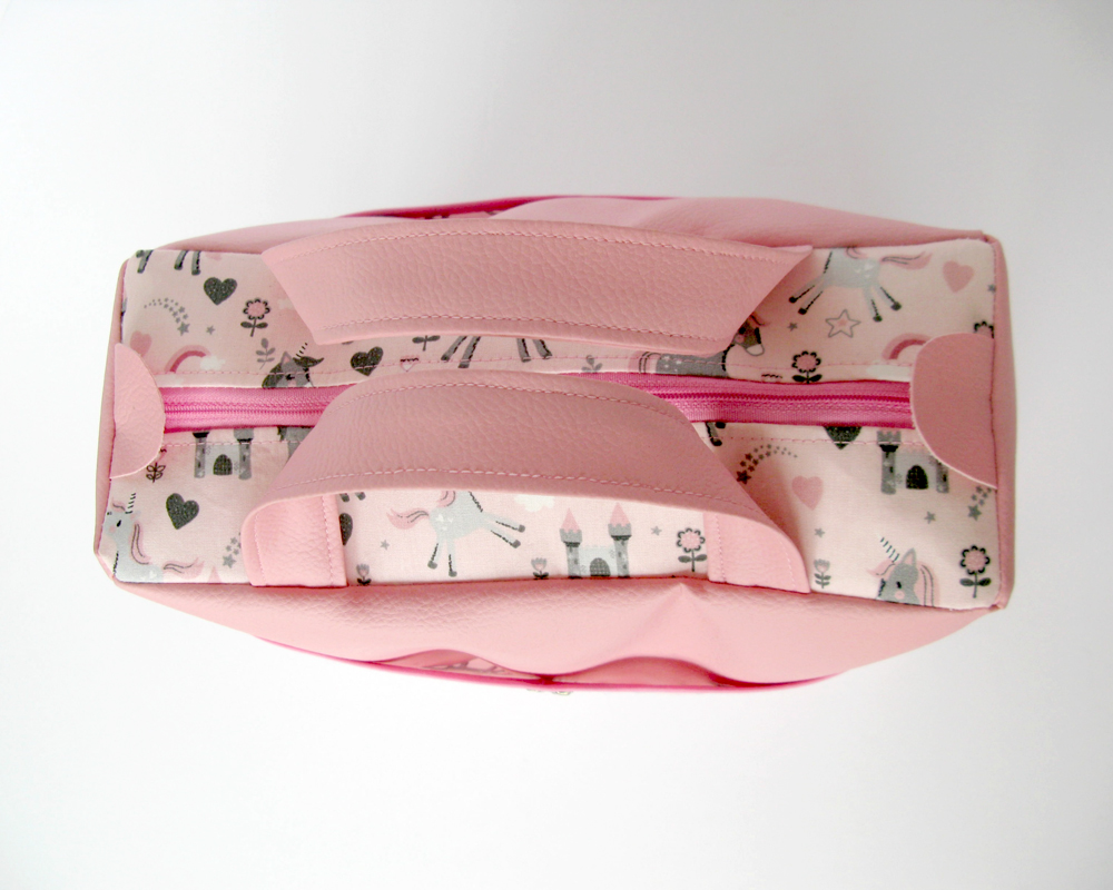 Baby Bag - Pink Unicorns - Ici et là creations