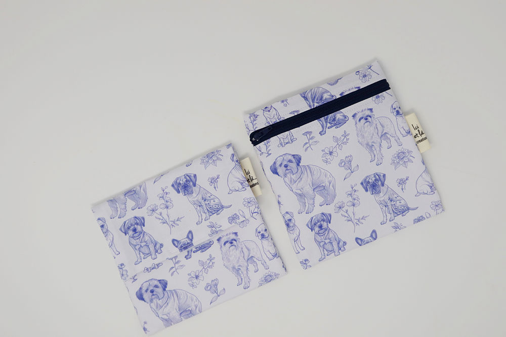 Blue dogs Snack Bag - Image 2