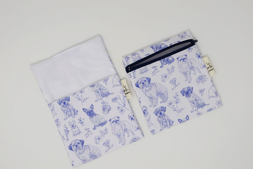 Blue dogs Snack Bag - Image 3