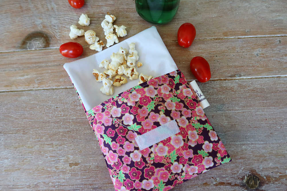 Flowers Snack Bag